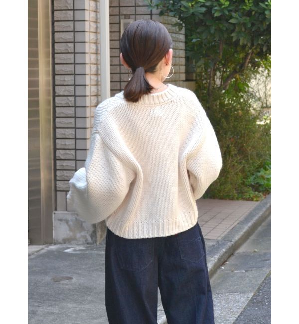 Ungrid「ローゲージニットカーデ」|カーディガン|