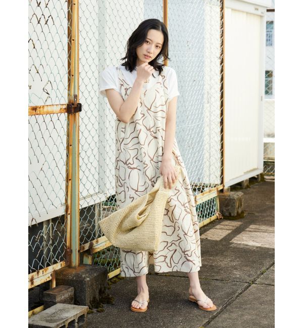 Ungrid「【WEB限定】ワンポイントエンブロイダリーロゴTee」|Tシャツ・カットソー|