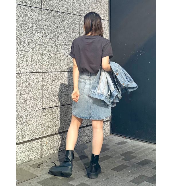 Ungrid「【WEB限定】ワンポイントエンブロイダリーロゴTee」|Tシャツ・カットソー|