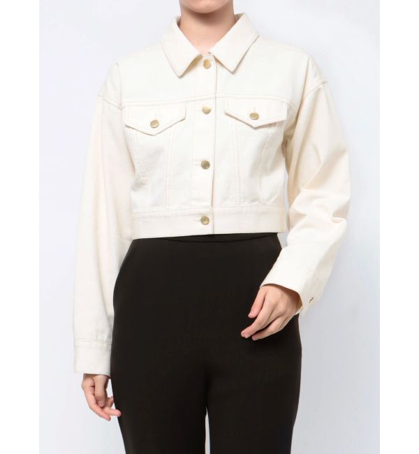 LAGUNAMOON「ショートデニムジャケット」|デニムジャケット|