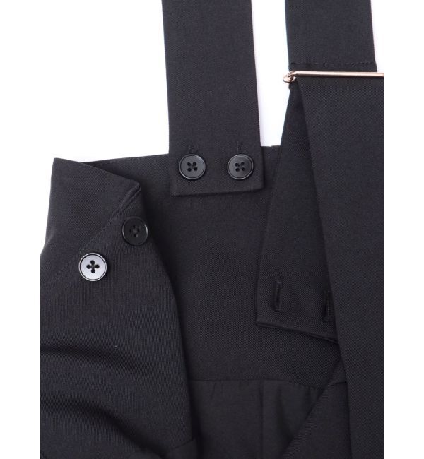 LAGUNAMOON「ハイウエストサスペンダーパンツ」|その他|