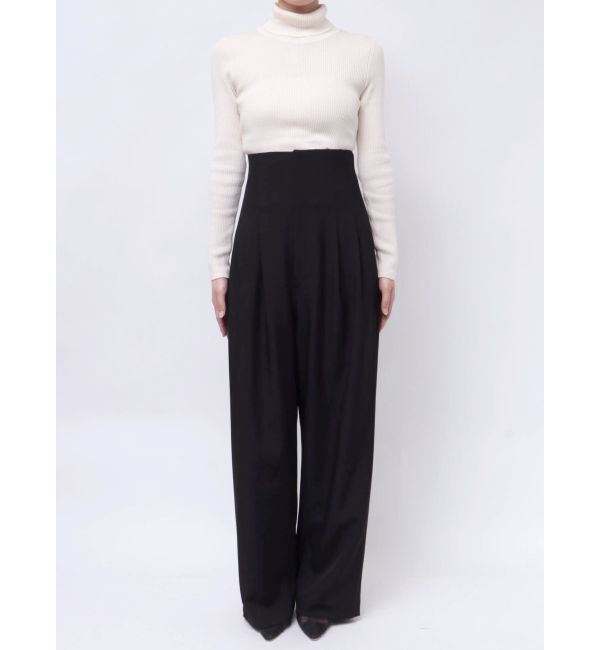 LAGUNAMOON「ハイウエストサスペンダーパンツ」|その他|