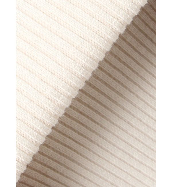 LAGUNAMOON「カーブネックデザインニットプルオーバー」|ニット・セーター|