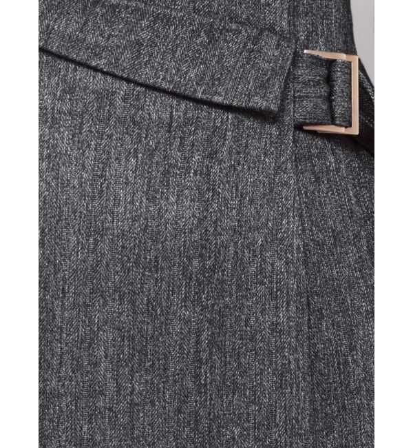 LAGUNAMOON「ウエストラペルツイードマーメイドスカート」|スカート|