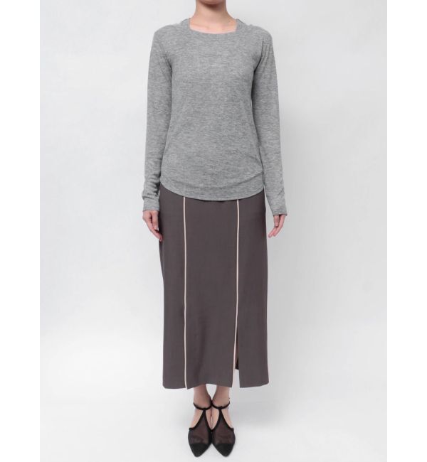 LAGUNAMOON「2WAYレイヤードカットトップス」|Tシャツ・カットソー|