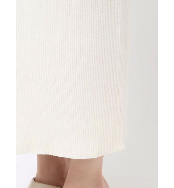 LAGUNAMOON「シャツドッキングリブニットワンピース」|ワンピース|