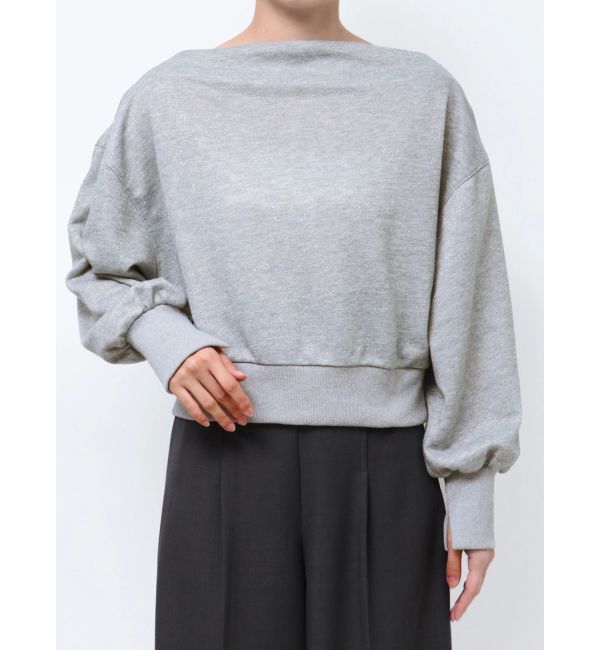 LAGUNAMOON「オフショルラメスウェットプルオーバー」|Tシャツ・カットソー|