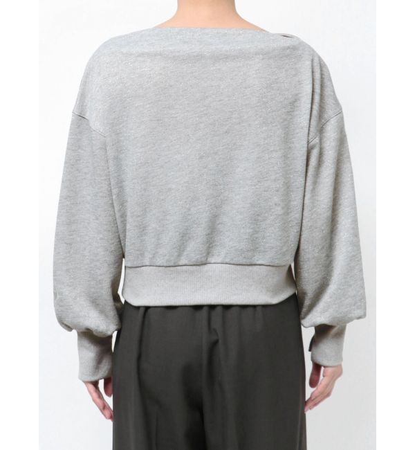 LAGUNAMOON「オフショルラメスウェットプルオーバー」|Tシャツ・カットソー|
