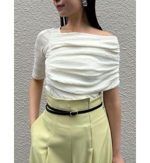 LAGUNAMOON「バイカラーベルトパンツ」|その他|