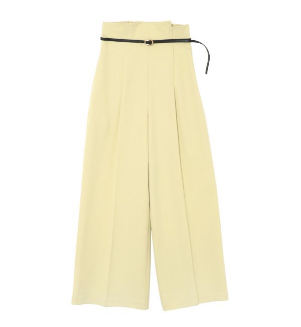LAGUNAMOON「バイカラーベルトパンツ」|その他|