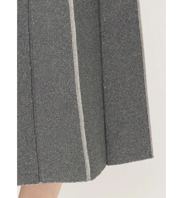 LAGUNAMOON「ジオメトリックフォルムニットワンピース」|ワンピース|