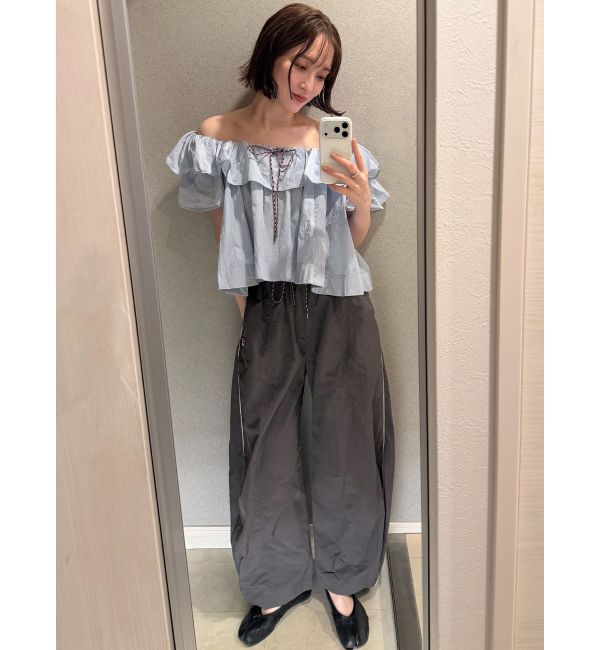 LAGUNAMOON「【FILA別注】エアリーナイロンバナナパンツ」|その他|