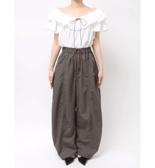 LAGUNAMOON「【FILA別注】エアリーナイロンバナナパンツ」|その他|