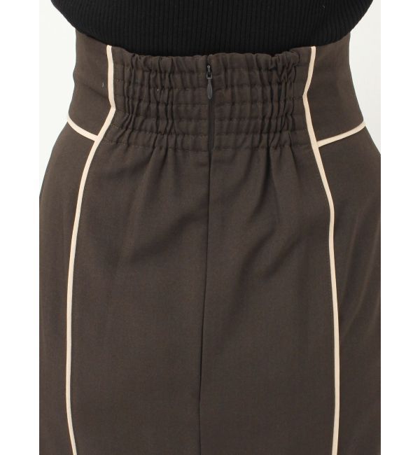 LAGUNAMOON「バイカラーパイピングスカート」|スカート|