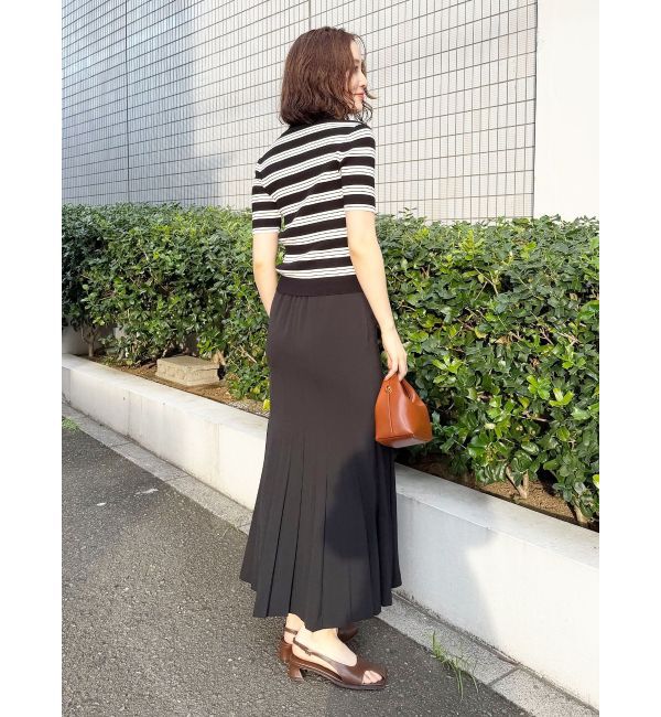 LAGUNAMOON「タックプリーツマーメイドスカート」|スカート|