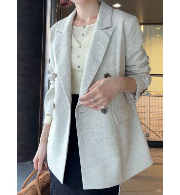 LAGUNAMOON「レイヤードライクリブニットプルオーバー」|ニット・セーター|