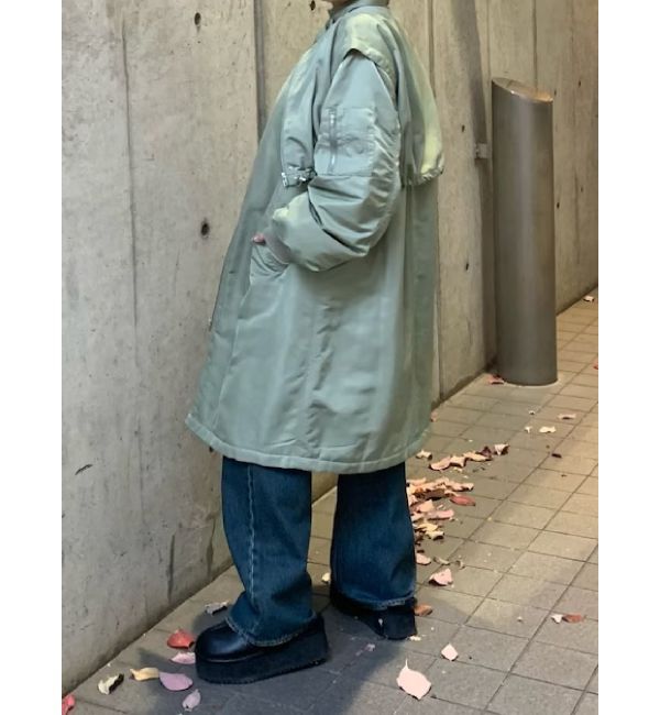 EVRIS「2WAYロングコート」|ミリタリー・モッズコート|