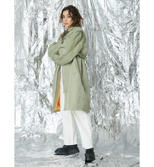 EVRIS「2WAYロングコート」|ミリタリー・モッズコート|