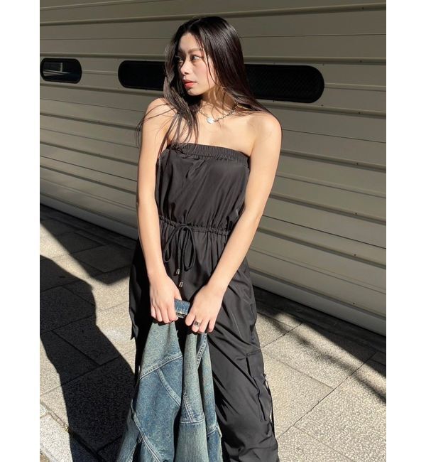 EVRIS「ボリュームギャザーベアオールインワン」|オールインワン|