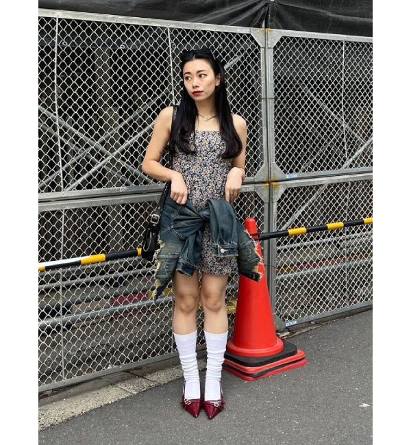 EVRIS「フラワーキャミミニワンピース」|ワンピース|