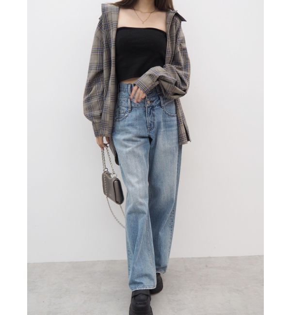 EVRIS「ワンポイントオーバーシャツ」|シャツ・ブラウス|