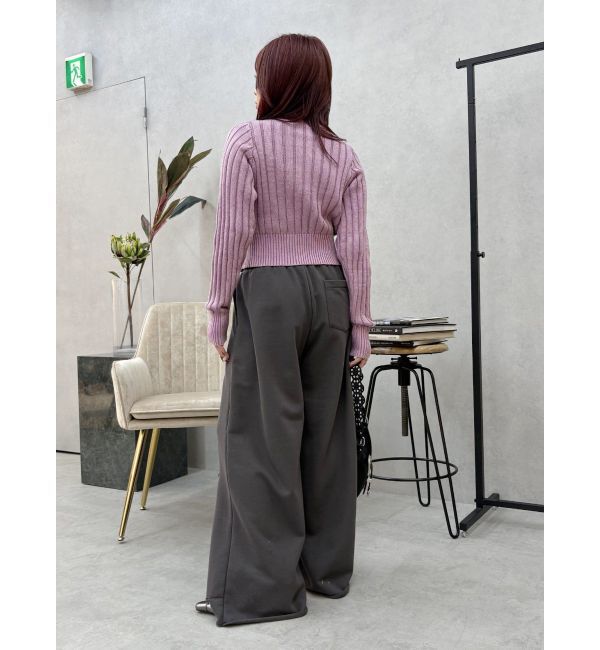 EVRIS「ダメージスウェットパンツ」|その他|