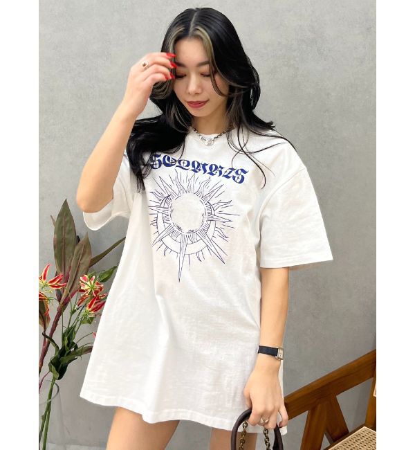 EVRIS「フロントSUNNY BIG Tシャツ」|Tシャツ・カットソー|