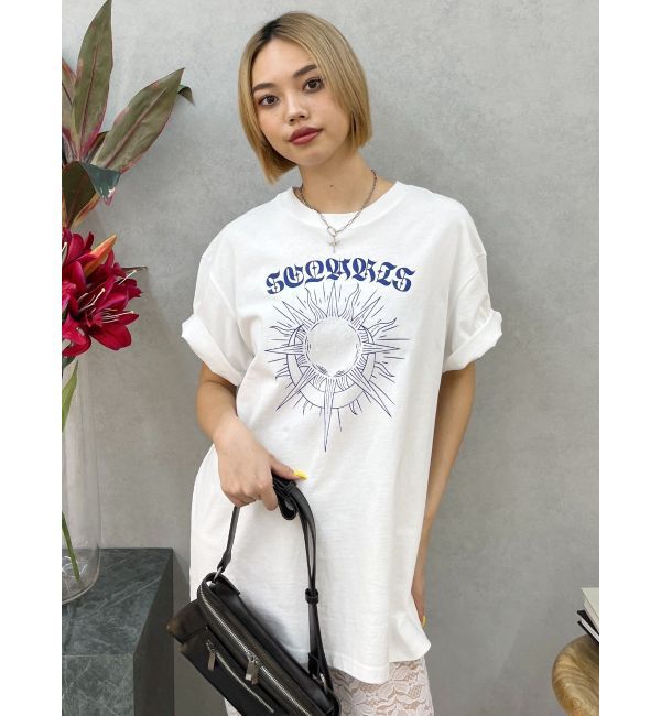 EVRIS「フロントSUNNY BIG Tシャツ」|Tシャツ・カットソー|