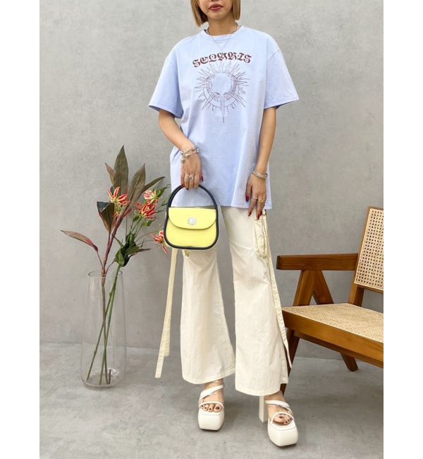 EVRIS「フロントSUNNY BIG Tシャツ」|Tシャツ・カットソー|