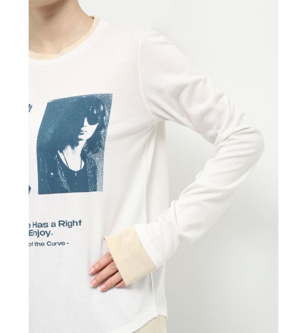 jouetie「グランジカラーレイヤードロンT」|Tシャツ・カットソー|