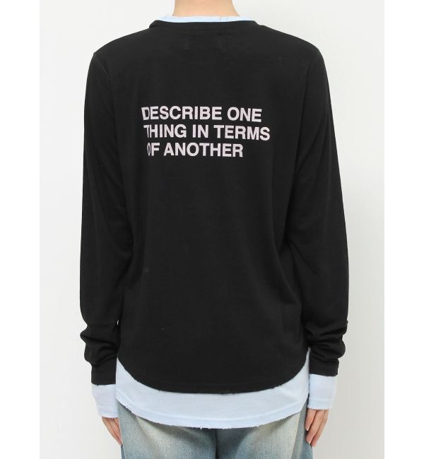 jouetie「グランジカラーレイヤードロンT」|Tシャツ・カットソー|