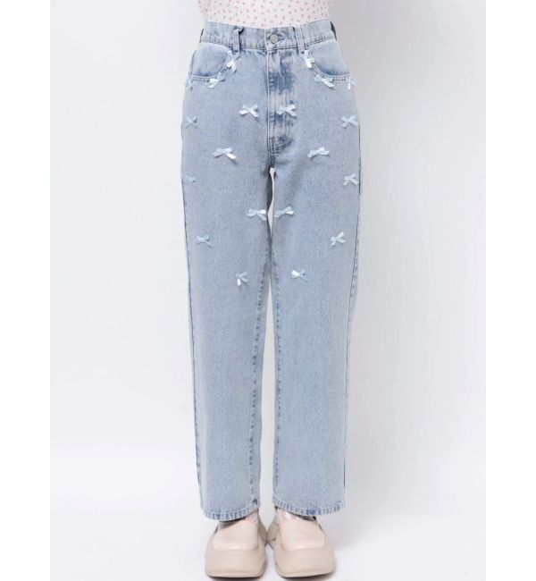 merry jenny「petit ribbonデニムパンツ」|その他|