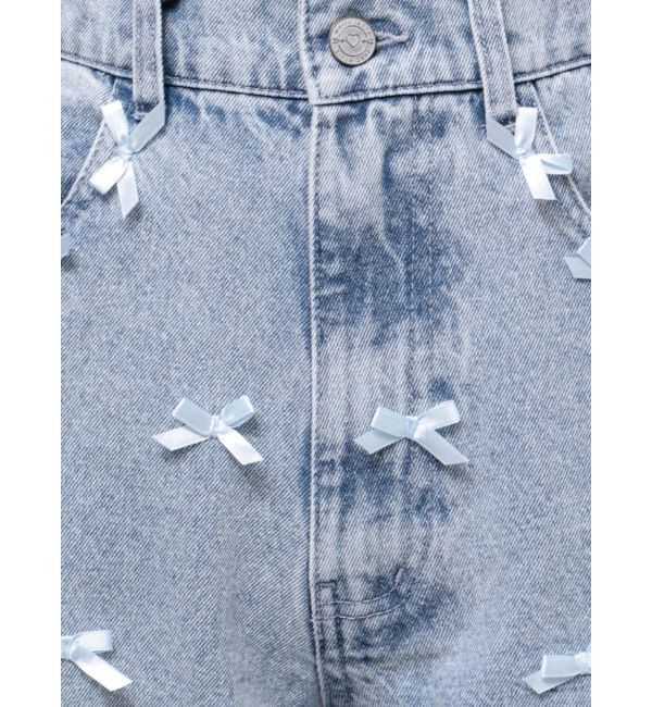 merry jenny「petit ribbonデニムパンツ」|その他|