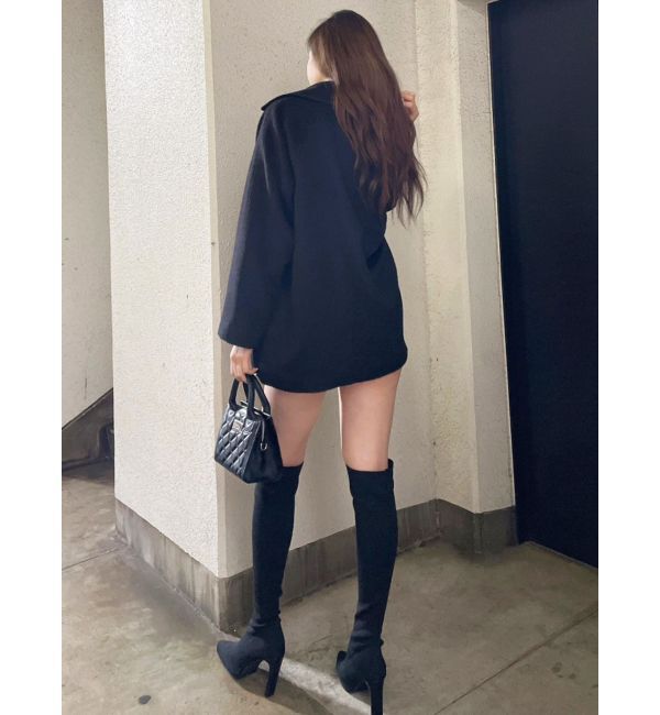 GYDA「スライバー ミディ チェスターコート」|チェスターコート|