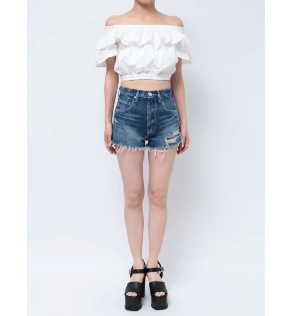 GYDA「フリルオフショルブラウス」|シャツ・ブラウス|