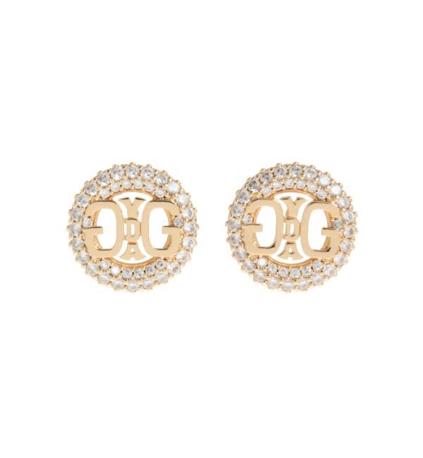 GYDA「JEYSUSサークルラインストーンSymmetryGYDAピアス」|ピアス|