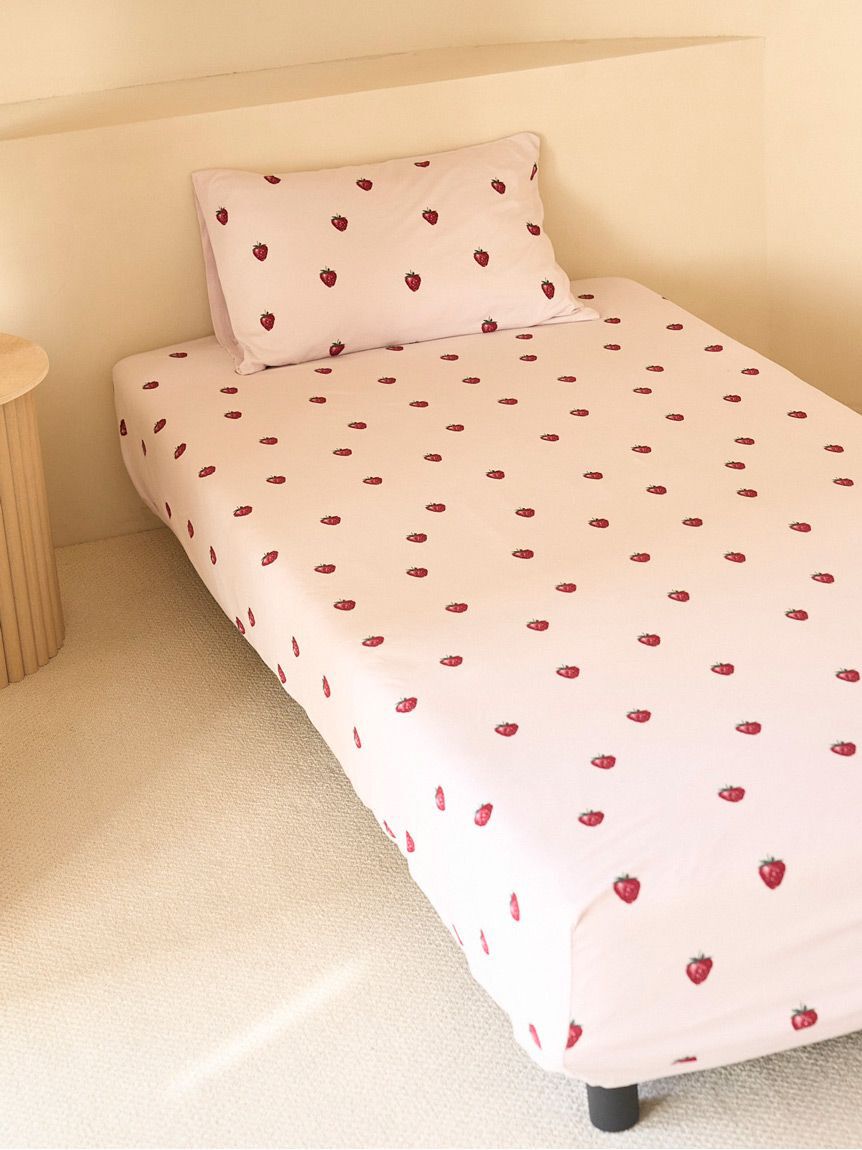 gelato pique Sleep「【Sleep】ストロベリー柄3点セット（セミダブル）」|その他|
