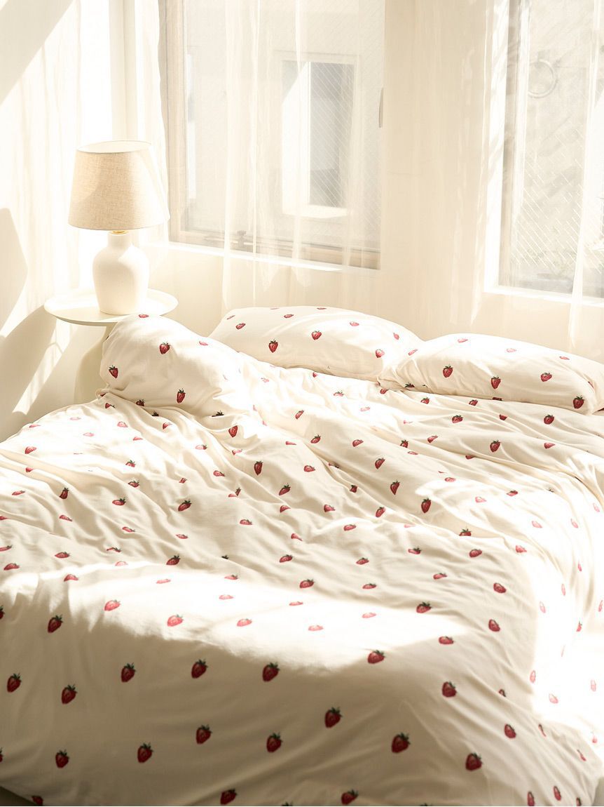 gelato pique Sleep「【Sleep】ストロベリー柄3点セット（セミダブル）」|その他|