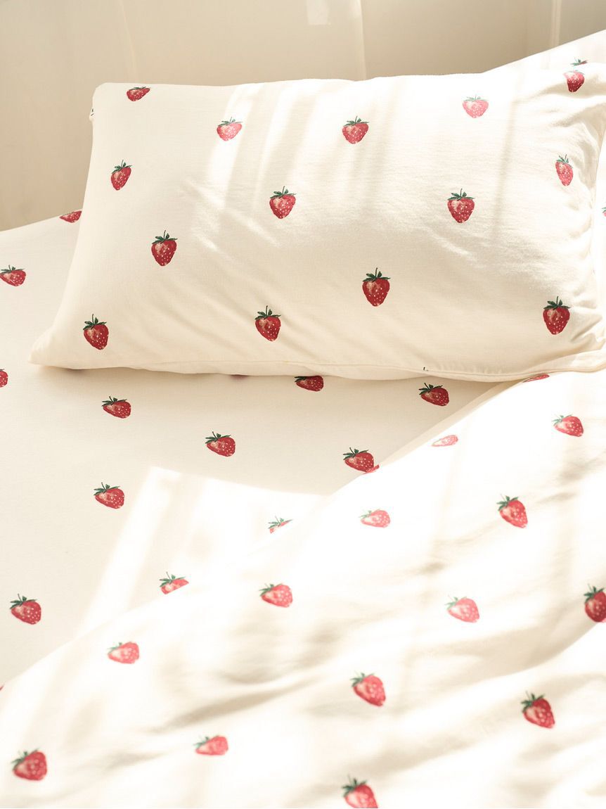 gelato pique Sleep「【Sleep】ストロベリー柄3点セット（セミダブル）」|その他|