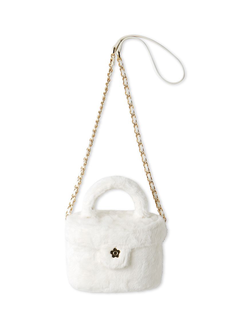 LILY BROWN「【限定カラー】【LILY BROWN&times;MARY QUANT】デイジーバニティバッグ」|ショルダー・メッセンジャー|WHT