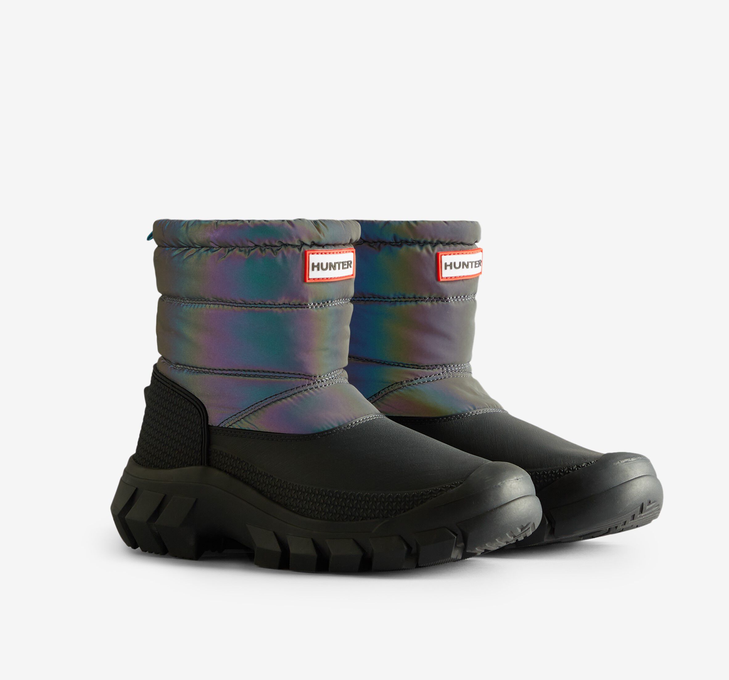 HUNTER「WOMENS INTREPID SHORT NEBULA SNOW BOOT」|ショートブーツ|