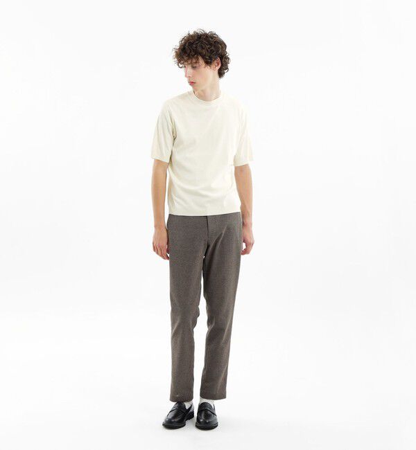 MACKINTOSH PHILOSOPHY「18Gコットン天竺 クルーネックニットTシャツ」|ニット・セーター|