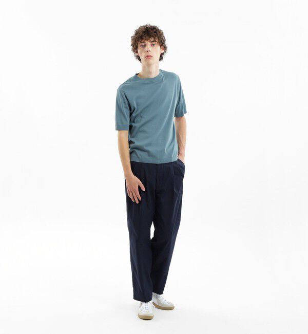 MACKINTOSH PHILOSOPHY「18Gコットン天竺 クルーネックニットTシャツ」|ニット・セーター|