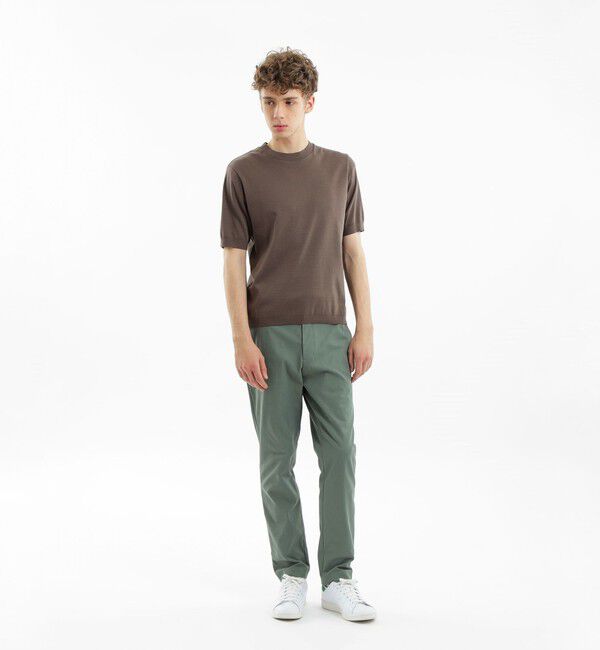 MACKINTOSH PHILOSOPHY「18Gコットン天竺 クルーネックニットTシャツ」|ニット・セーター|