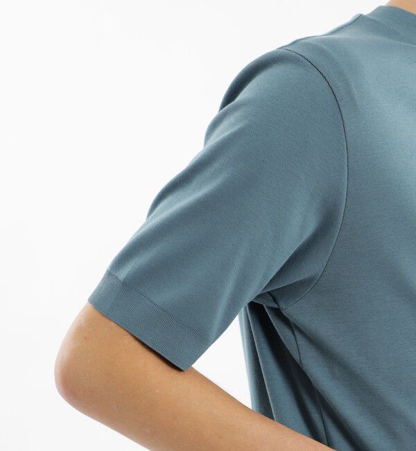 MACKINTOSH PHILOSOPHY「18Gコットン天竺 クルーネックニットTシャツ」|ニット・セーター|