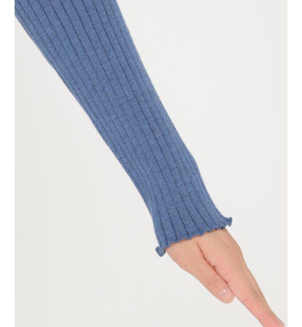 ikka「AG抗菌モックネックリブプルオーバー」|プルオーバー|