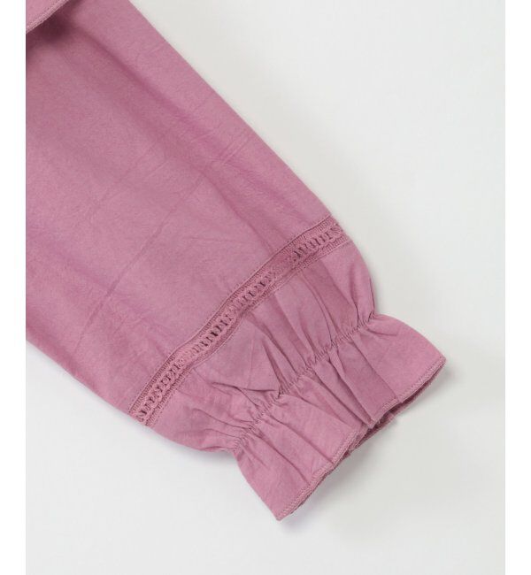 ikka kids「7分袖フリル襟ブラウス（120~160cm）」|シャツ・ブラウス|