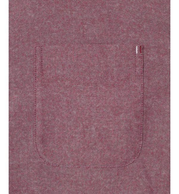 ikka「イージーケアフランネル無地シャツ」|シャツ・ブラウス|