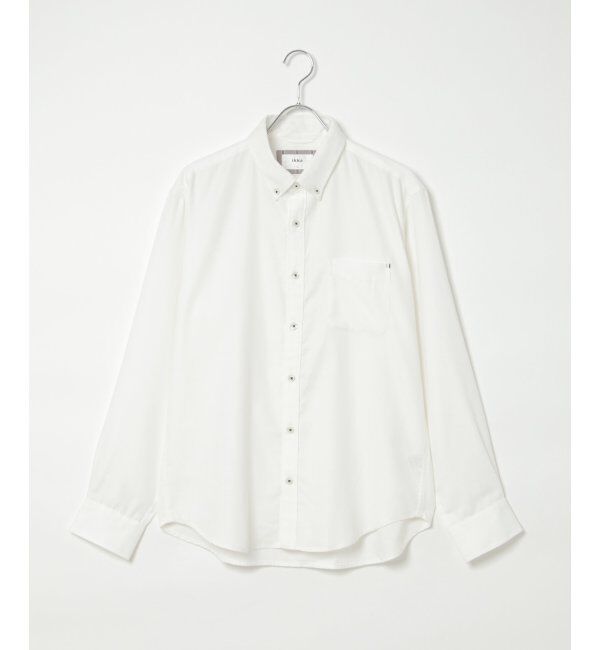 ikka「イージーケアフランネル無地シャツ」|シャツ・ブラウス|