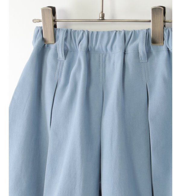 ikka kids「ポンポン付きプリーツキュロット（120~160cm）」|スカート|